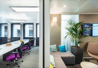 Coworking ruimte in Genève centrum, Kantoren om te delen in Genève Bel-Air.