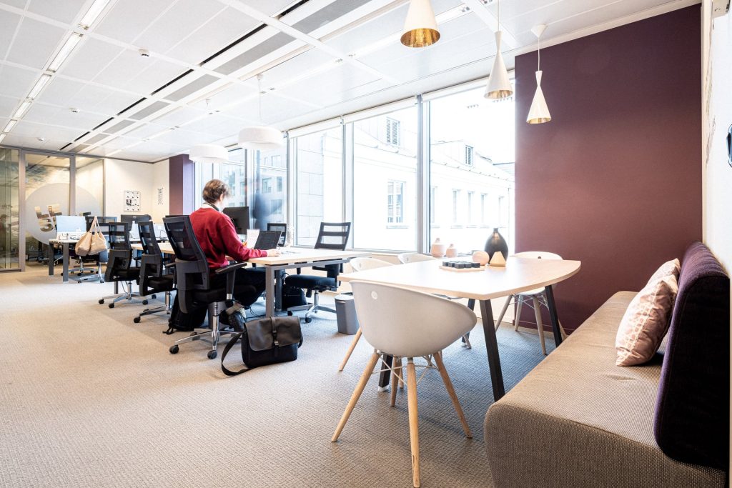 Espace de coworking à Bruxelles Parlement