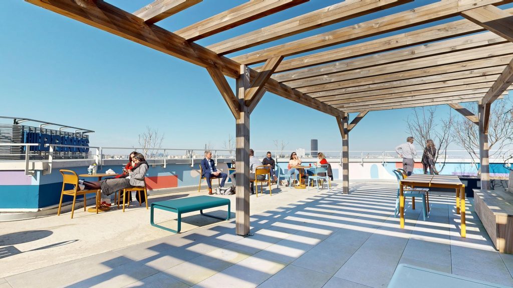 Coworking space in Paris 14 Porte d'orléans180105 Rooftop