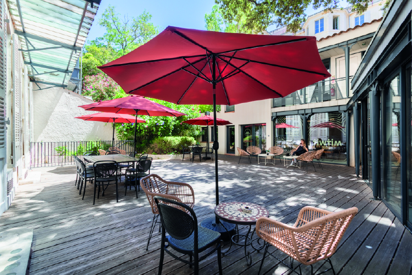 Location terrasse à Marseille Préfecture