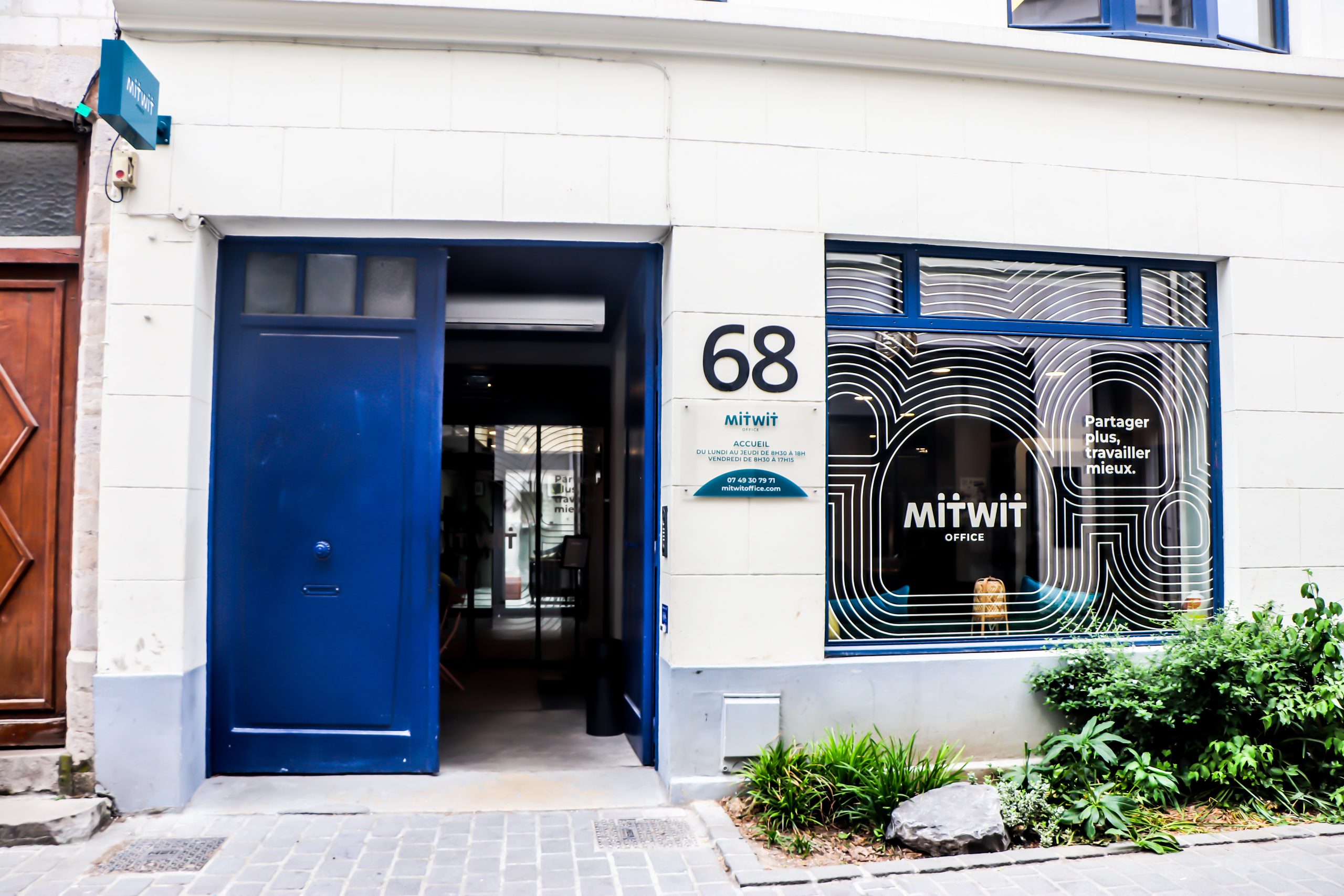 Bedrijvencentrum, coworking en domiciliëring in Lille Grand Place - mitwit Lille centrum