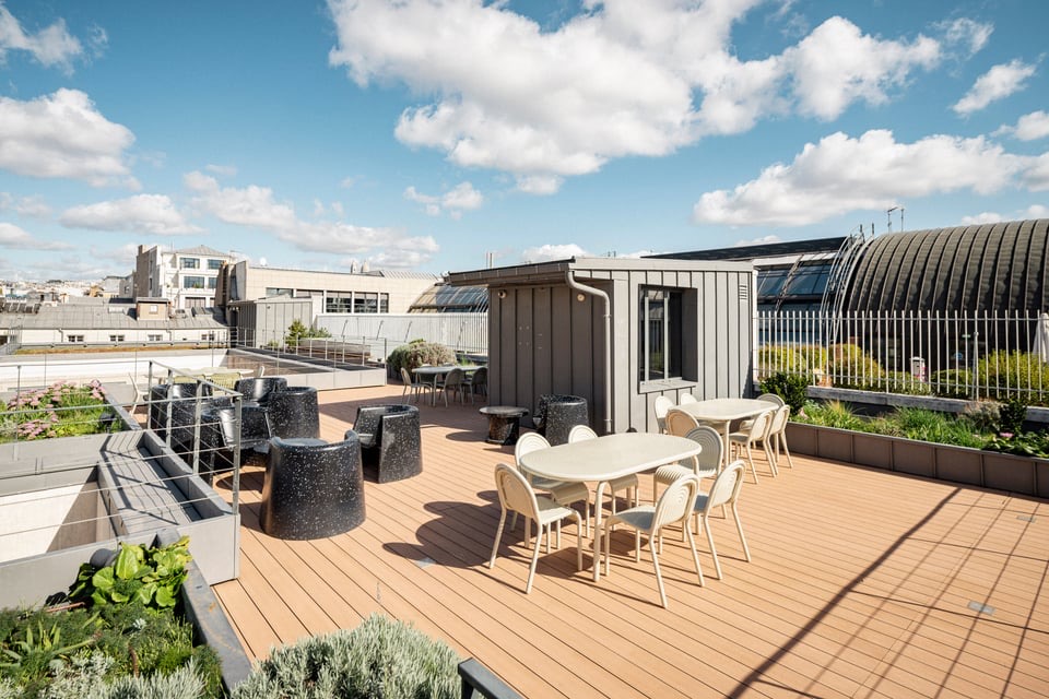 Rooftop coworking Paris 9