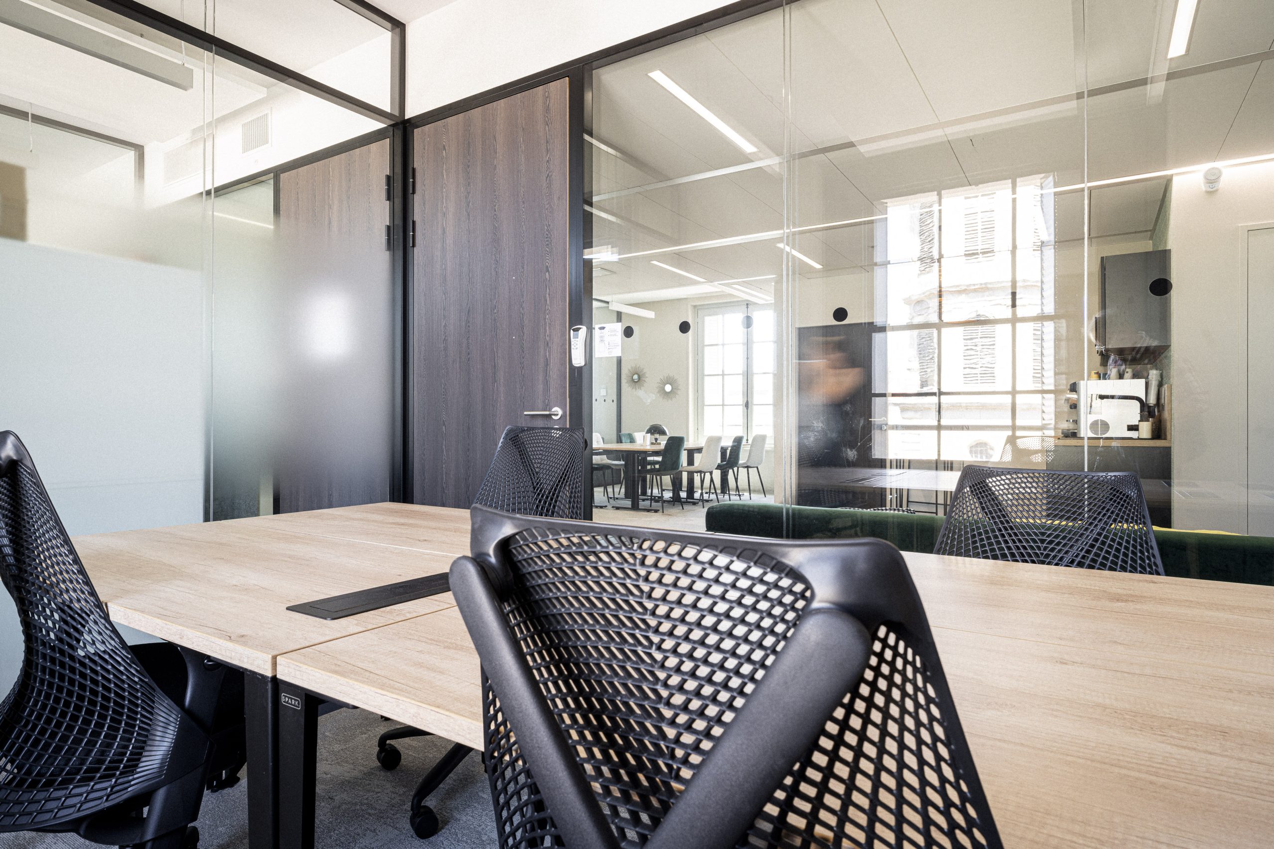Privékantoor voor freelancers en kleine teams Lyon Bellecour
