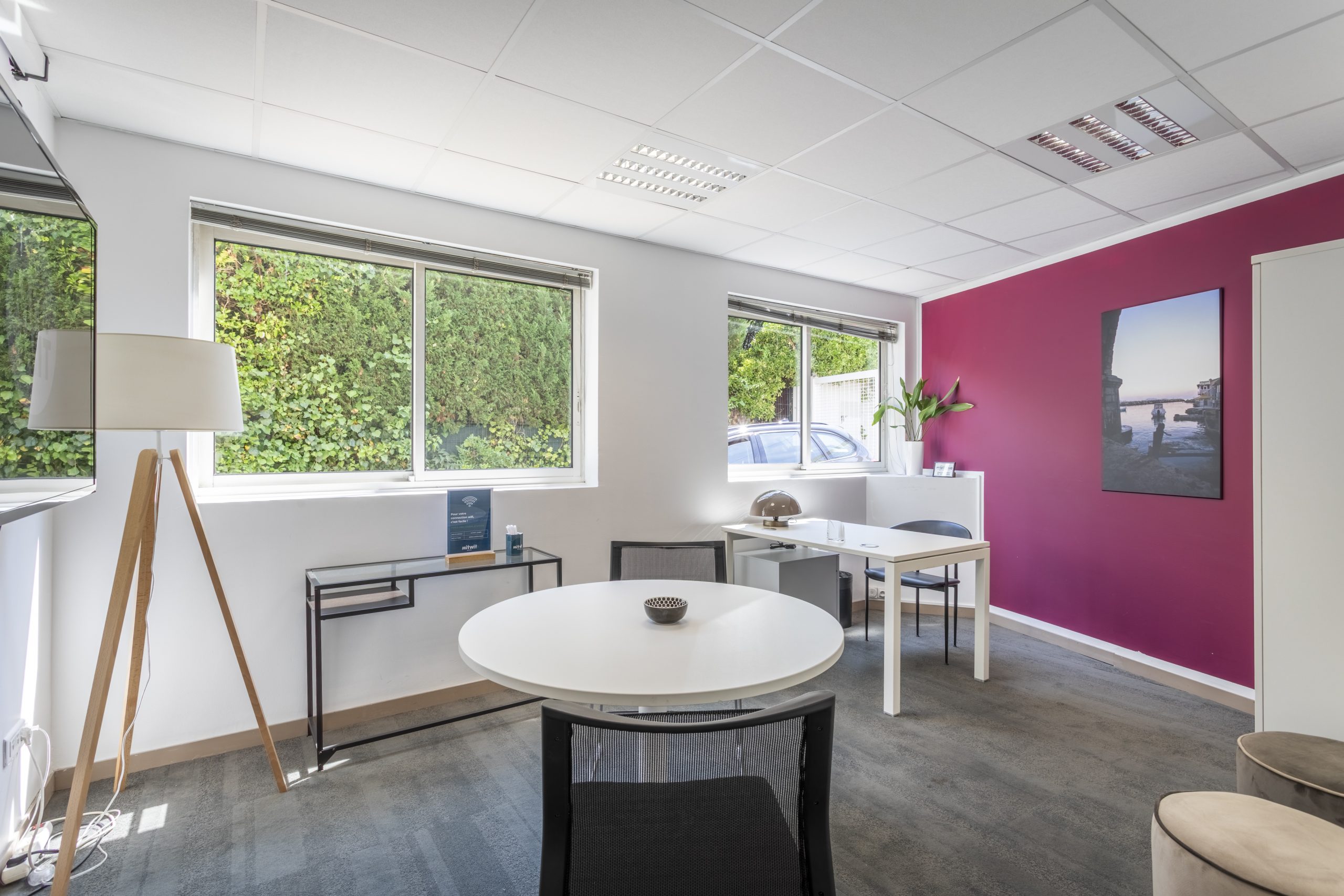 Privékantoor voor freelancers en kleine teams Marseille Prado