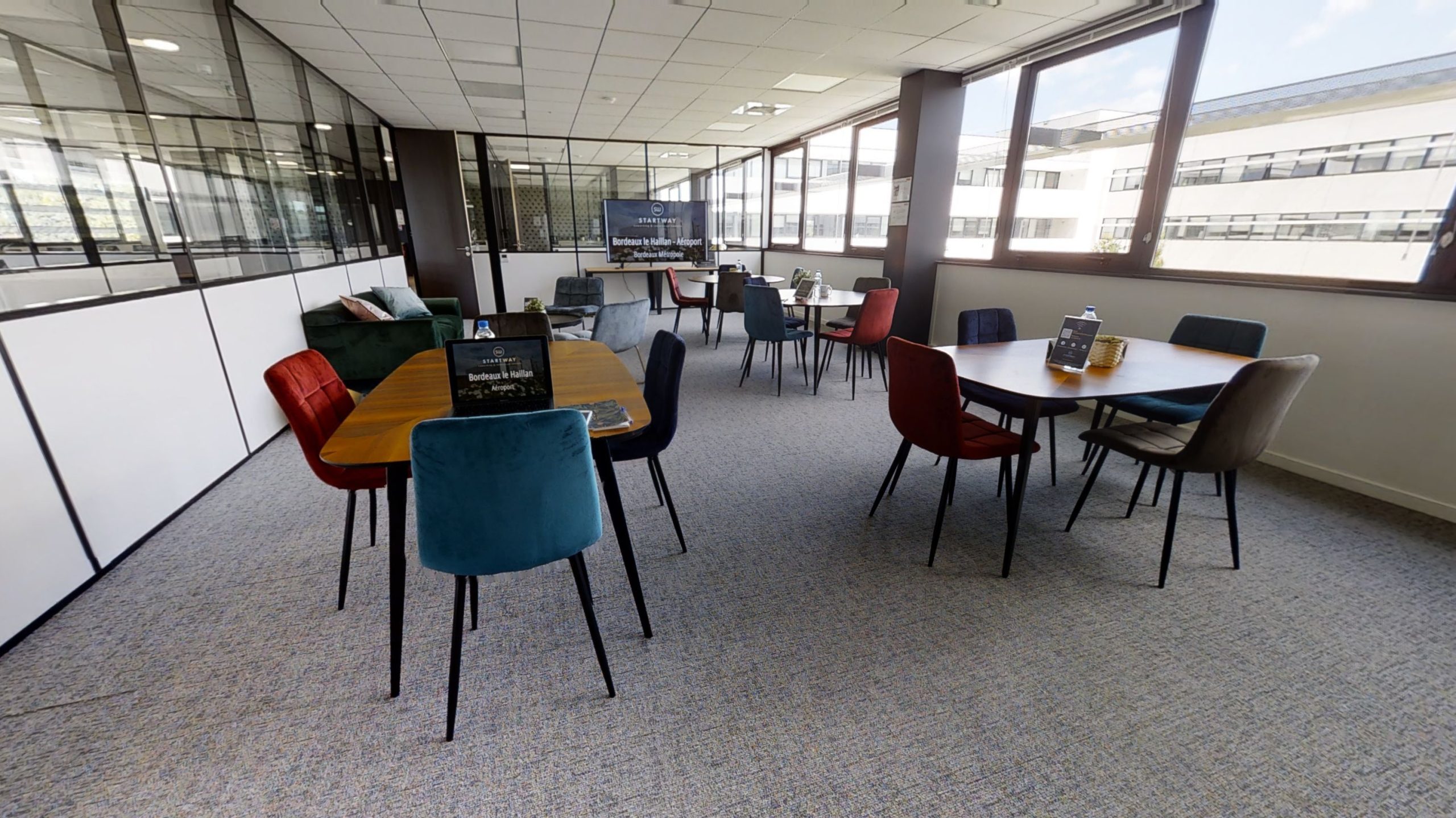 vergader- en creativiteitsruimte voor 25 personen Mitwit Bordeaux Le Haillan Aéroport